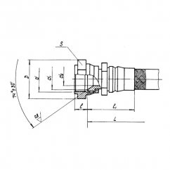 Фторопластовые (тефлоновые) рукава с арматурой «конус 74 градуса»